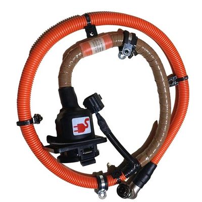 ประกอบเคเบิลชาร์จเครื่องเชื่อม EV ที่สะดวกสบายสําหรับซ็อตชาร์จ DC และชุดรถ EV