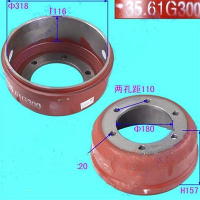 JAC HFC1040 รถยนต์ รถบรรทุก ล้อเบรค กลองรถยนต์