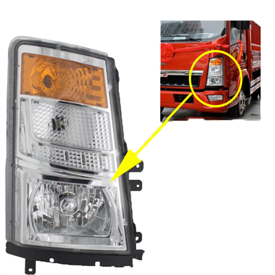 12V / 24V ไฟหน้ารวมสําหรับ HOWO รถบรรทุกเบา Packaging Details มาตรฐานหรือตามสั่ง