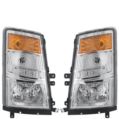 12V / 24V ไฟหน้ารวมสําหรับ HOWO รถบรรทุกเบา Packaging Details มาตรฐานหรือตามสั่ง