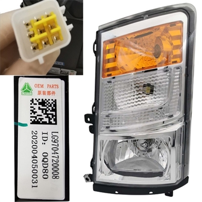 12V / 24V ไฟหน้ารวมสําหรับ HOWO รถบรรทุกเบา Packaging Details มาตรฐานหรือตามสั่ง