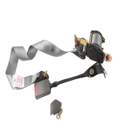 Ford Bus Car Fitment Universal ปรับได้ 3 จุด เข็มขัดรถยนต์ถอดได้ ความยาว 135 ซม