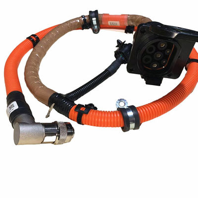 ประกอบเคเบิลชาร์จเครื่องเชื่อม EV ที่สะดวกสบายสําหรับซ็อตชาร์จ DC และชุดรถ EV