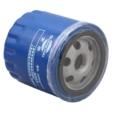 เครื่องกรองน้ํามันขนาดมาตรฐานสําหรับ QC480 รถยนต์ JAC เครื่องยนต์รถบรรทุก OEM NO 2408002710103