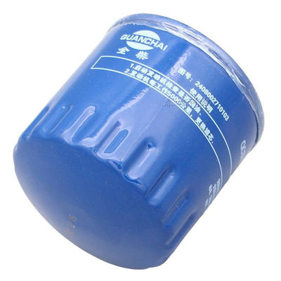 เครื่องกรองน้ํามันขนาดมาตรฐานสําหรับ QC480 รถยนต์ JAC เครื่องยนต์รถบรรทุก OEM NO 2408002710103