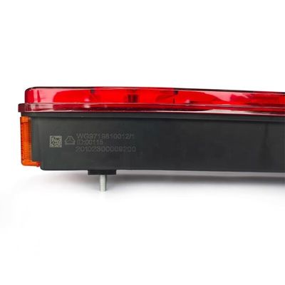 Howo Wg9719810012/Wg9719810011 ไฟท้ายผสมสีแดงสําหรับรถบรรทุกและยานยนต์ ABS