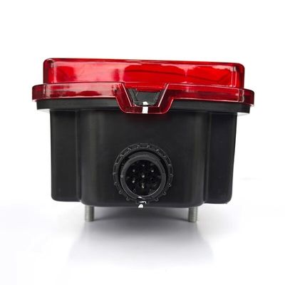 Howo Wg9719810012/Wg9719810011 ไฟท้ายผสมสีแดงสําหรับรถบรรทุกและยานยนต์ ABS