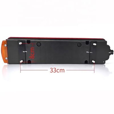 Howo Wg9719810012/Wg9719810011 ไฟท้ายผสมสีแดงสําหรับรถบรรทุกและยานยนต์ ABS