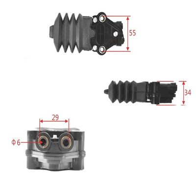 WG1642440051 วาล์วควบคุม แคบไบ แอร์แบ็ก ที่นั่ง ความสูง วาล์วตําแหน่ง ผลิตจากยางและเหล็ก