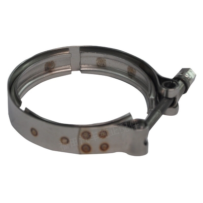 เครื่องปัดเกียร์หนอนท่อที่ปรับได้สําหรับรถบรรทุก Foton ISF2.8/3.8 เครื่องปัด V-Clamp เหล็กไร้ขัด