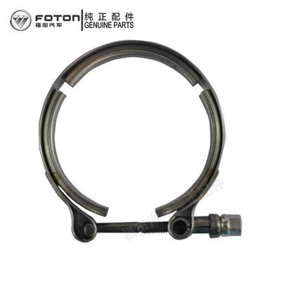 เครื่องปัดเกียร์หนอนท่อที่ปรับได้สําหรับรถบรรทุก Foton ISF2.8/3.8 เครื่องปัด V-Clamp เหล็กไร้ขัด