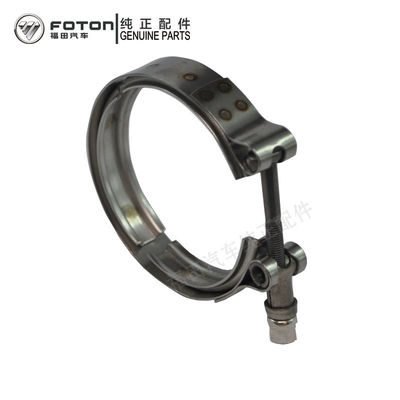 เครื่องปัดเกียร์หนอนท่อที่ปรับได้สําหรับรถบรรทุก Foton ISF2.8/3.8 เครื่องปัด V-Clamp เหล็กไร้ขัด