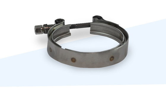 เครื่องปัดเกียร์หนอนท่อที่ปรับได้สําหรับรถบรรทุก Foton ISF2.8/3.8 เครื่องปัด V-Clamp เหล็กไร้ขัด