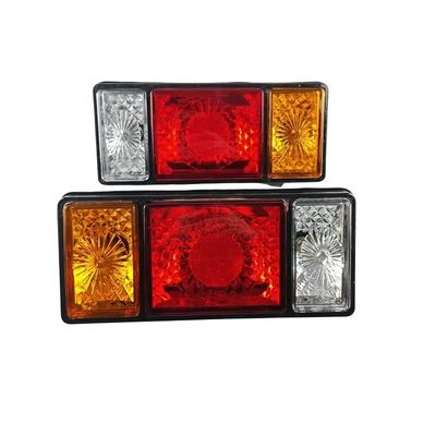 ไฟท้ายหลัง 24V สามสีสําหรับ Foton ROWOR และ RORLAND รถบรรทุกขยะ รุ่น 2007-2007