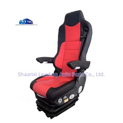 ที่นั่งกระเป๋าอากาศสําหรับ SINOTRUK CNHTC 100% การตรวจสอบ ความสบายใจ การแขวนอากาศ ที่นั่งคนขับรถบรรทุก